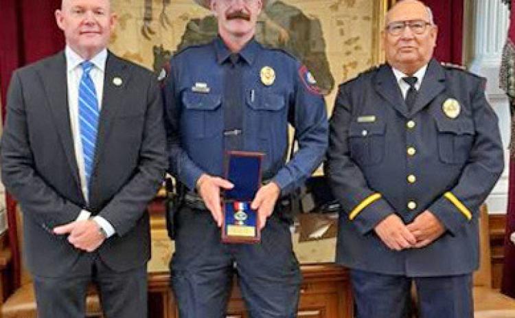 Knox City’s Officer Eddie recognized by TCOLE