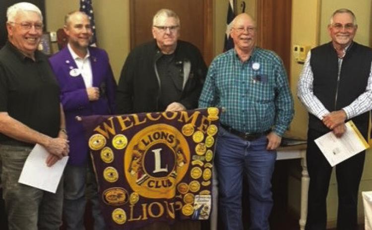 Munday Lions receive awards