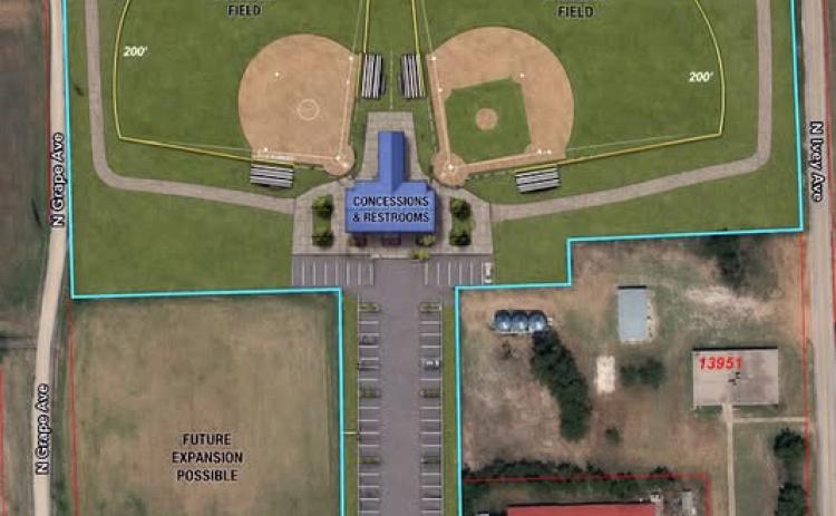ALLPLANNEDOUT New athletic fields have been designed, with clean up and construction underway. | TROY PARTON