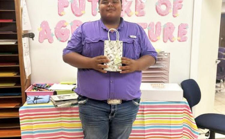 SEPTEMBER 19 AG STUDENT OF THE WEEK