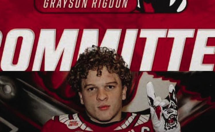 COMMITMENT OF EXCELLENCE 2024 Benjamin Mustang graduate Grayson Rigdon, one of the best to do it in six-man football has committed to North Carolina State University. Big news for #sixmanfootball! Best of Luck shouts go out to Grayson. | COURTESY #TXHSFB