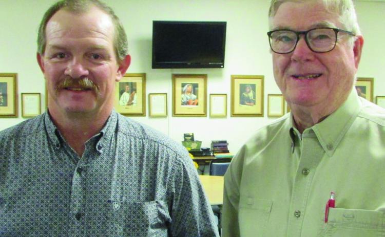 Wendal Elam and Jim Cowsert Don Thompson/The Knox County News-Courier