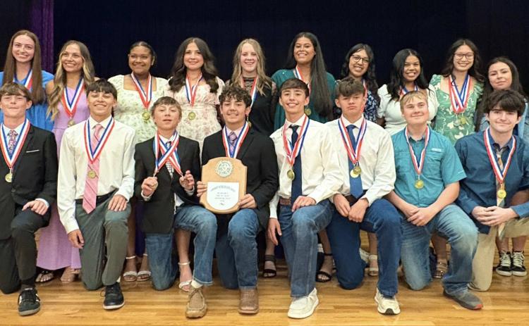 Munday wins bi-district OAP contest March
