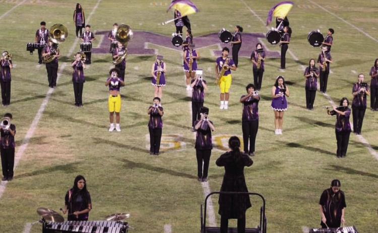 MUNDAY BAND COMPETES
