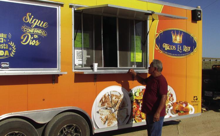 THE TACOS EL REY FOOD TRUCK visited by Leroy Torres. | DON THOMPSON PHOTO