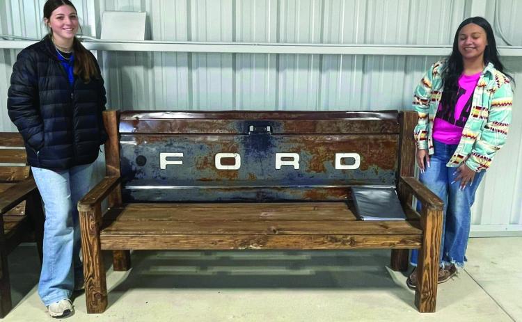 First-Ford Bench-Grayson Utley, Crystal Sanchez. See more winners page 6.