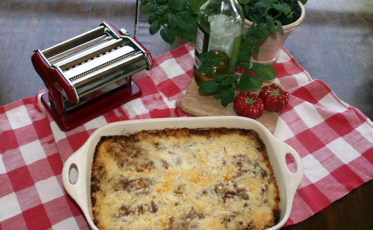 Traditional lasagna