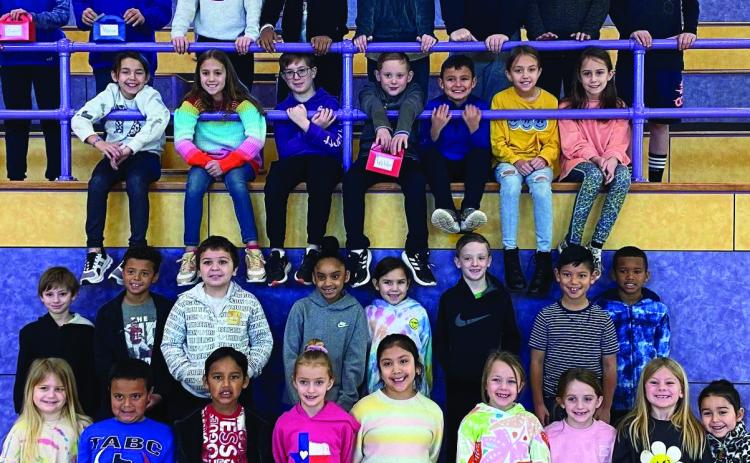 Munday Elementary 3rd SixWeeks Honor Roll