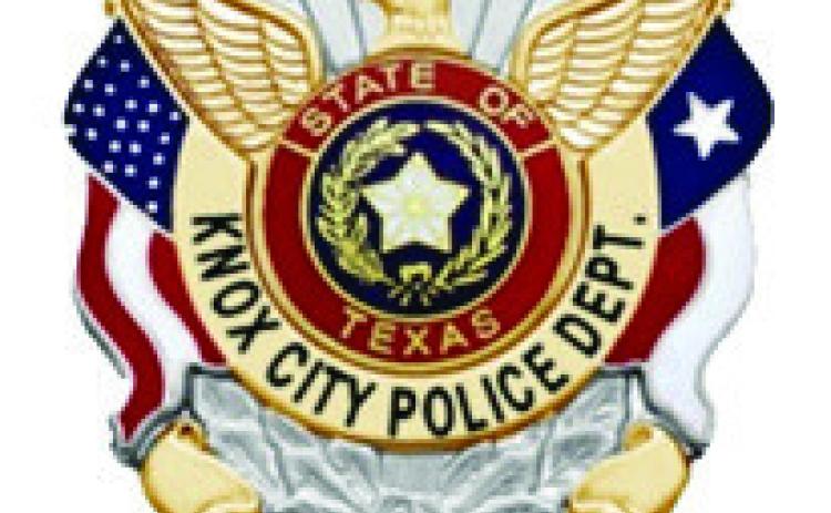KNOX CITY MARCH POLICE REPORT