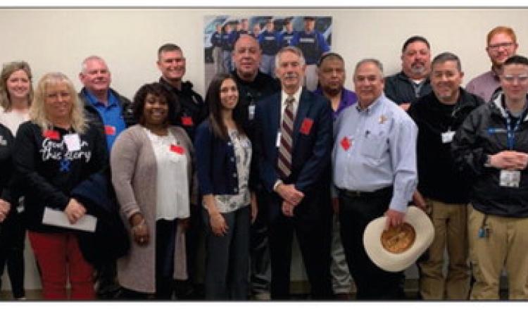 Bluebonnet Detention Center hosts luncheon
