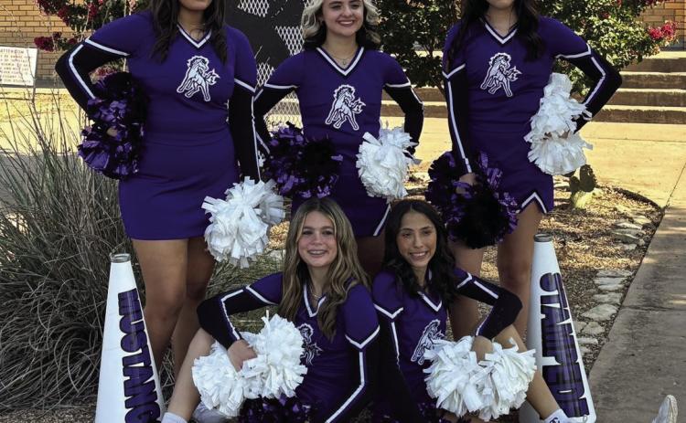 THE 2024-25 BENJAMIN CHEERLEADERS