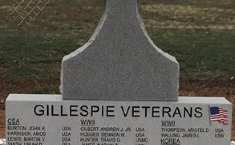 Gillespie Veterans Memorial renovation