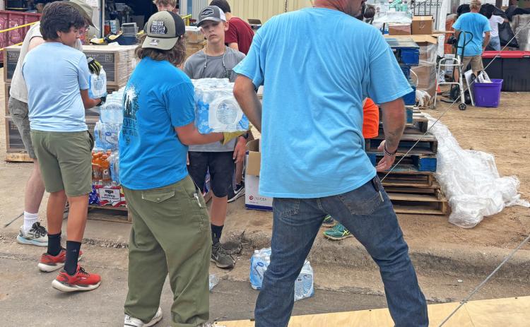 Knox City, area sends help to Hill Country