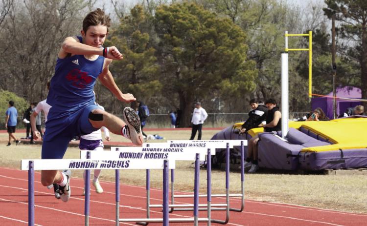 KCHS Bryson Callaway earns 2nd place in 300M Hurdles Sheri Baty/The Knox County News-Courier