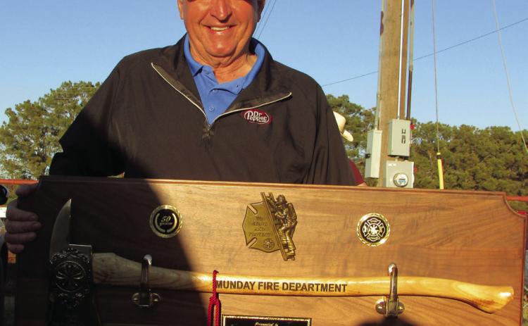 Bill Longan recognized for 50 years service to VFD