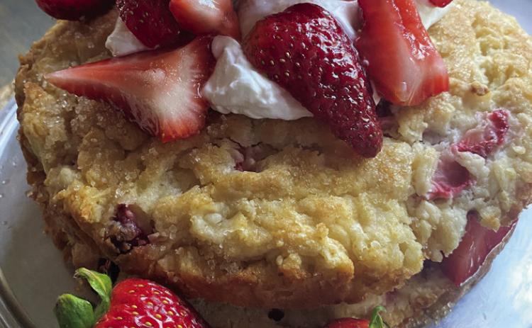 Strawberry shortcake stack