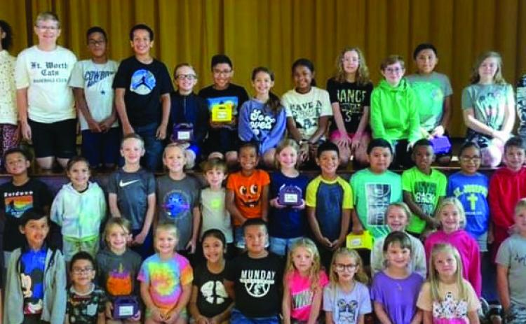 MES first six weeks honor awards