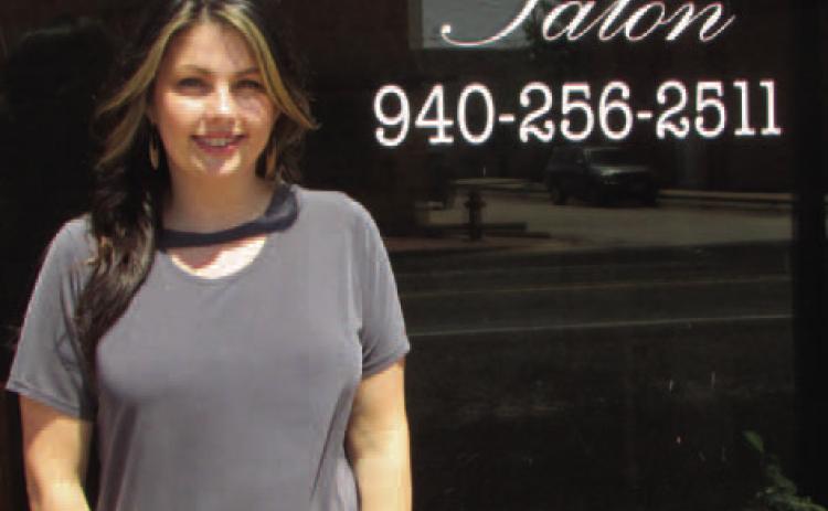 Cherè Hodges owner of Vibe Salon in Munday. Don Thompson/The Knox County News-Courier