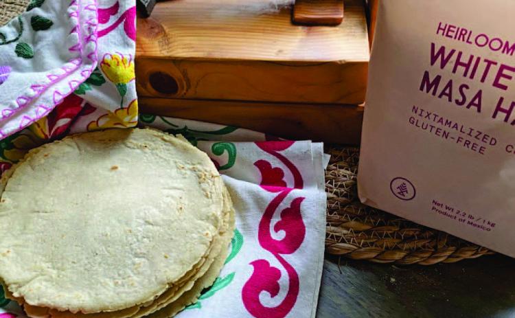 Homemade corn tortillas are simple, delicious, and fresh